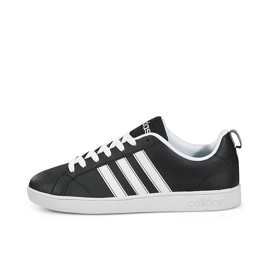 推荐商品：adidas Advantage Clean VS 板鞋 轻便透气防滑耐磨复古百搭轻运动 Black/White 黑白