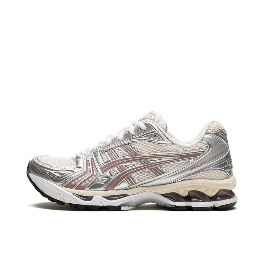 推荐商品：Asics/亚瑟士 Gel-Kayano 14 跑鞋 舒适减震防滑耐磨网面百搭复古慢跑 kith联名/白色/红色