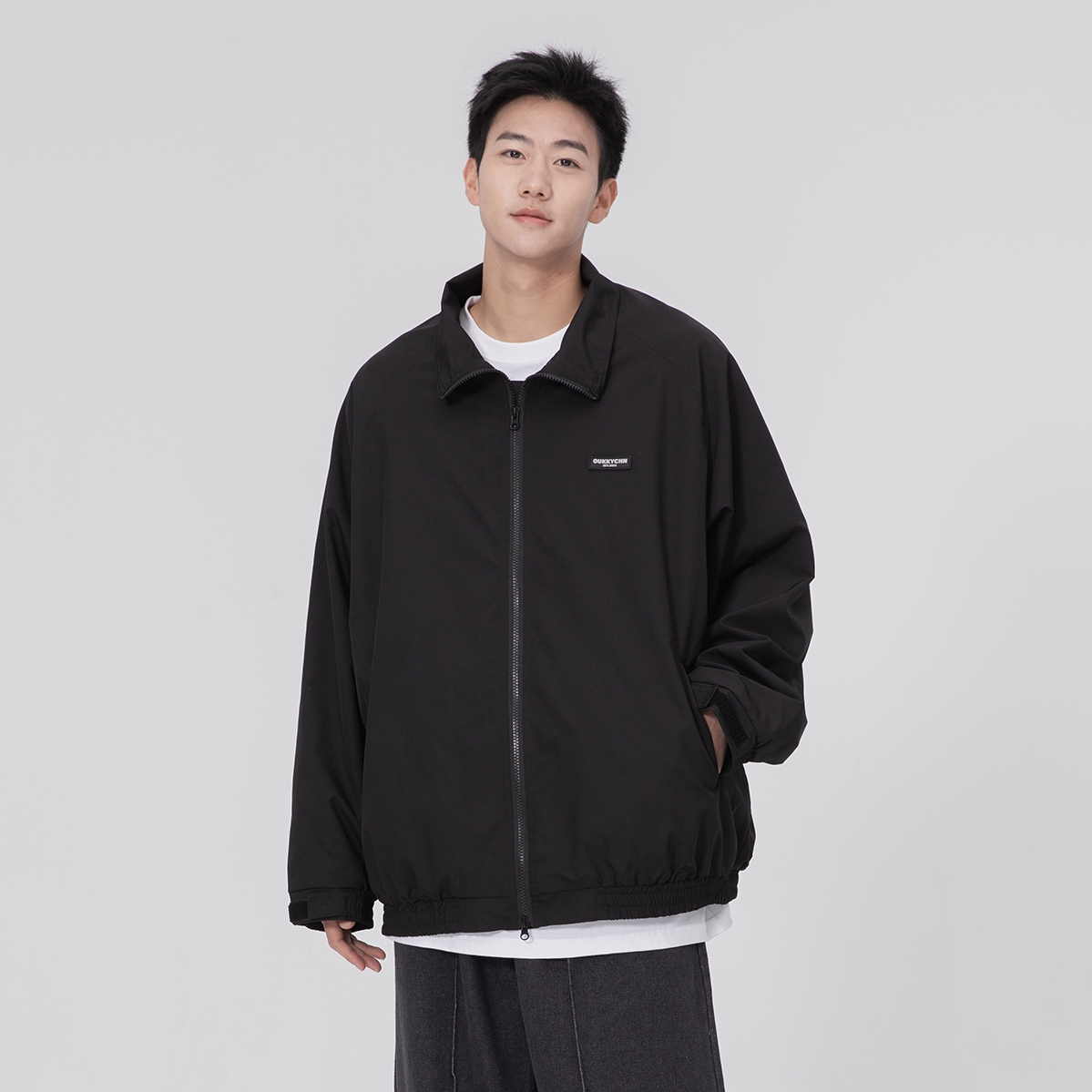 推荐商品：OUKKY 立领保暖加厚棉服 男女同款 默认配色