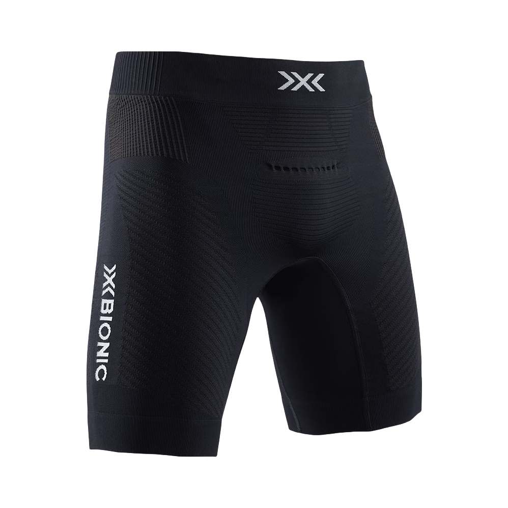 推荐商品：XBIONIC 速干透气紧身运动短裤 RTR500S19M 黑