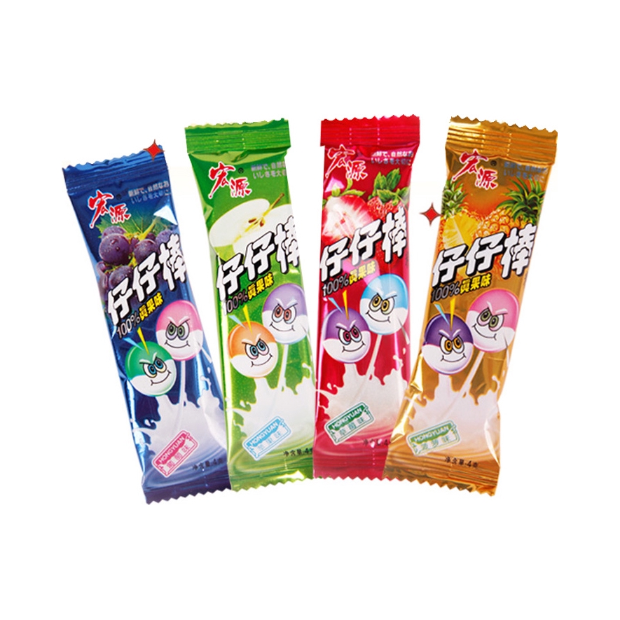 推荐商品：宏源 仔仔棒 4g/支 散装 多口味组合 混合口味