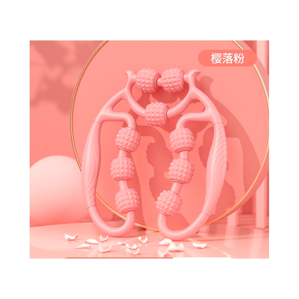 推荐商品：OVANTA/欧梵达 肌肉放松 腿部 按摩滚轮 环形夹 感统 泡沫轴 OVA195-JTQ