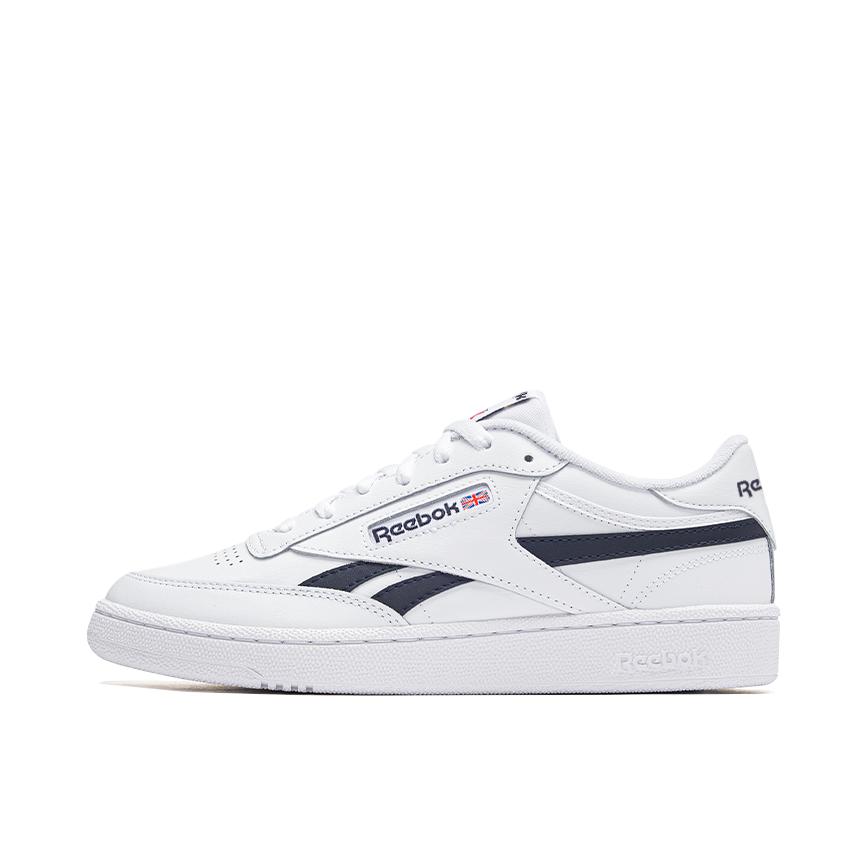 推荐商品：Reebok/锐步 Club C Revenge 防滑耐磨 透气 板鞋 熊猫/黑色/纯白色