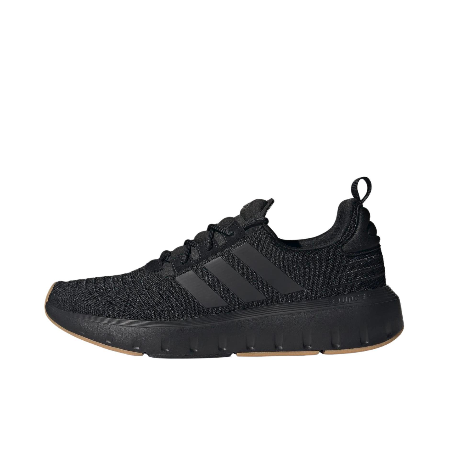 推荐商品：adidas 23 防滑 耐磨 轻便 低帮 跑鞋 黑色