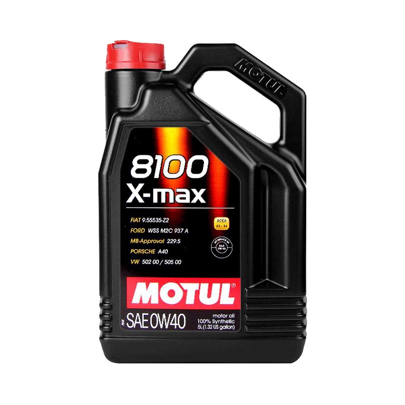 推荐商品：MOTUL/摩特 8100 X-MAX 0W-40 全合成 进口 机油
