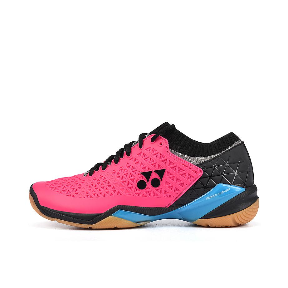 推荐商品：YONEX/尤尼克斯 Eclipsion系列 减震回弹 耐磨透气 稳定型 羽毛球鞋 男款/粉红/蓝色
