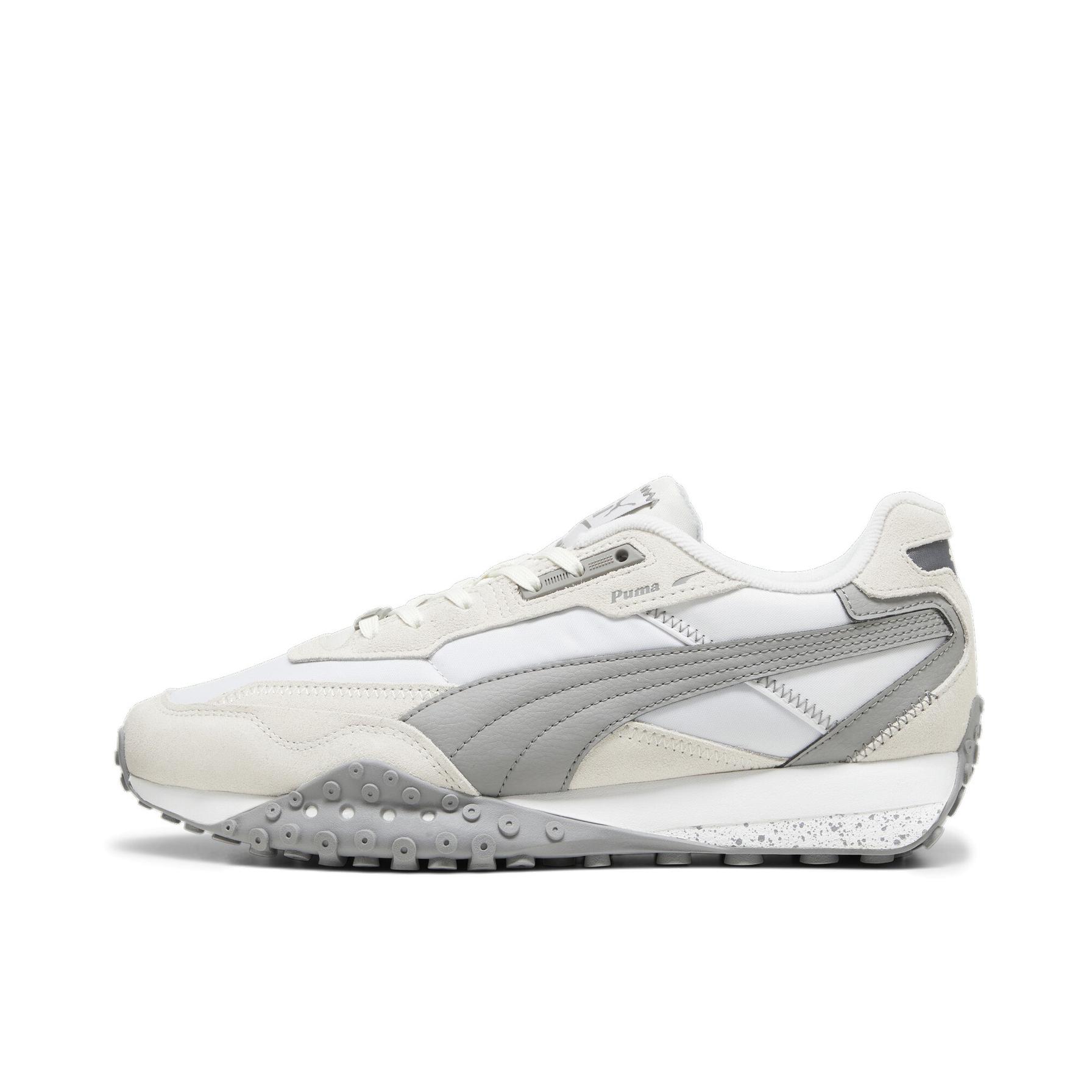 推荐商品：Puma/彪马 Blktop Rider 运动休闲鞋 防滑耐磨舒适百搭复古轻便透气 浅灰色