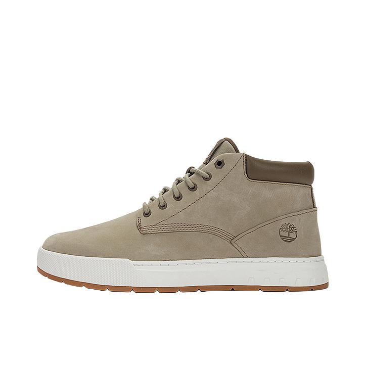 推荐商品：Timberland/添柏岚 中帮 板鞋 A674N 浅灰色/褐色