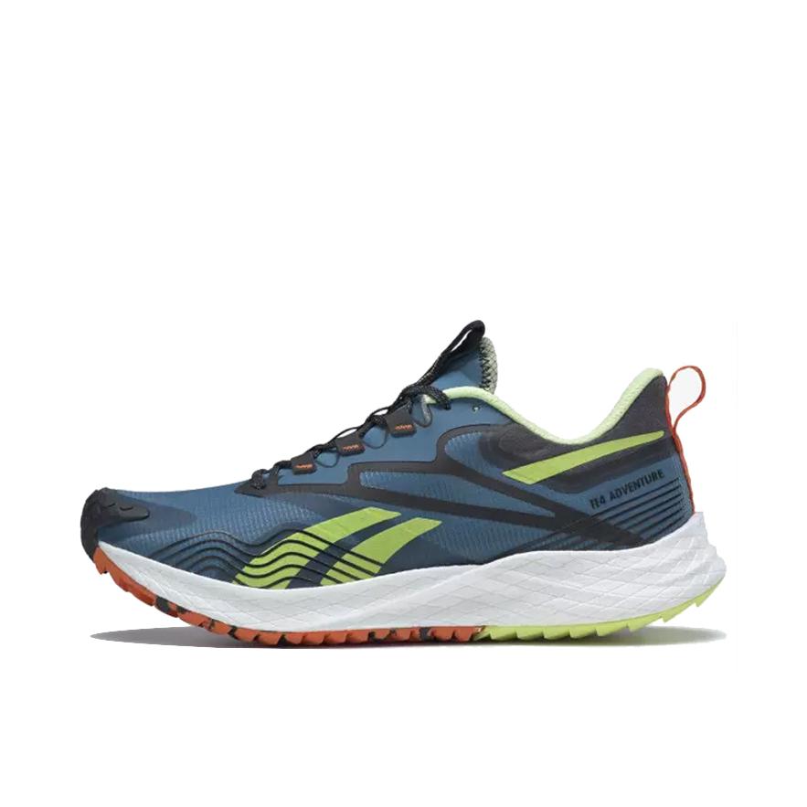 推荐商品：Reebok/锐步 Floatride Energy 4 跑鞋 缓震回弹防滑耐磨舒适透气轻便休闲防水 蓝/绿
