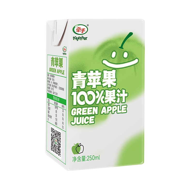推荐商品：together/牵手 青苹果汁 盒装