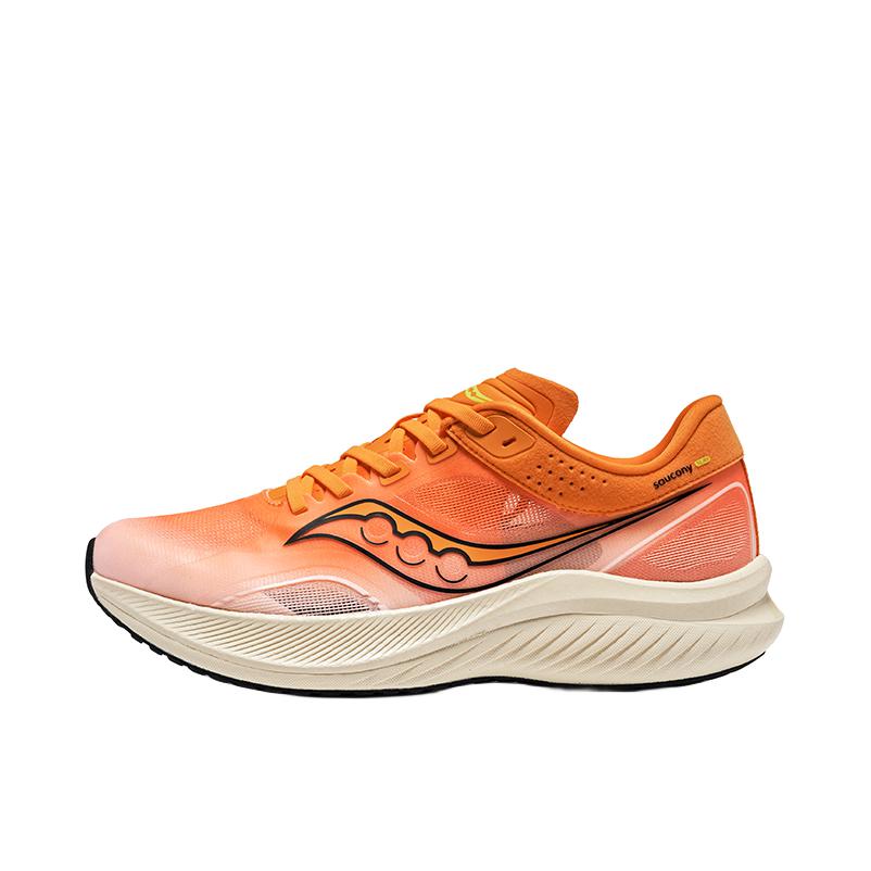 推荐商品：Saucony/索康尼 Slay 全速 回弹透气 减震 防滑耐磨 全掌 碳板 马拉松 跑鞋 桔色