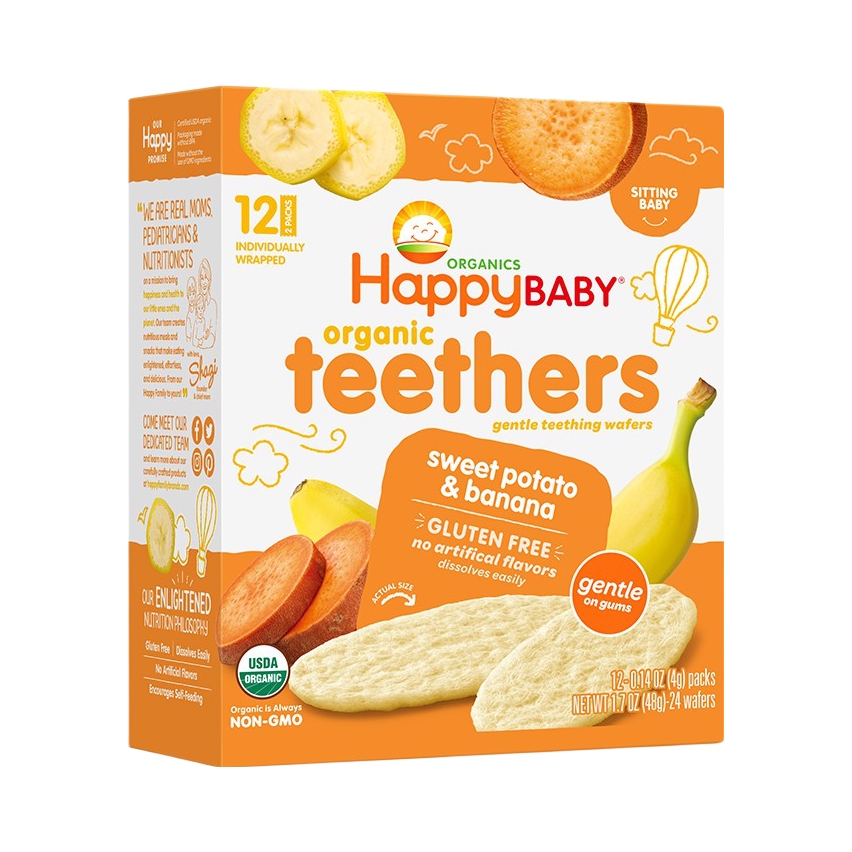 推荐商品：禧贝/HappyBABY 有机磨牙饼干