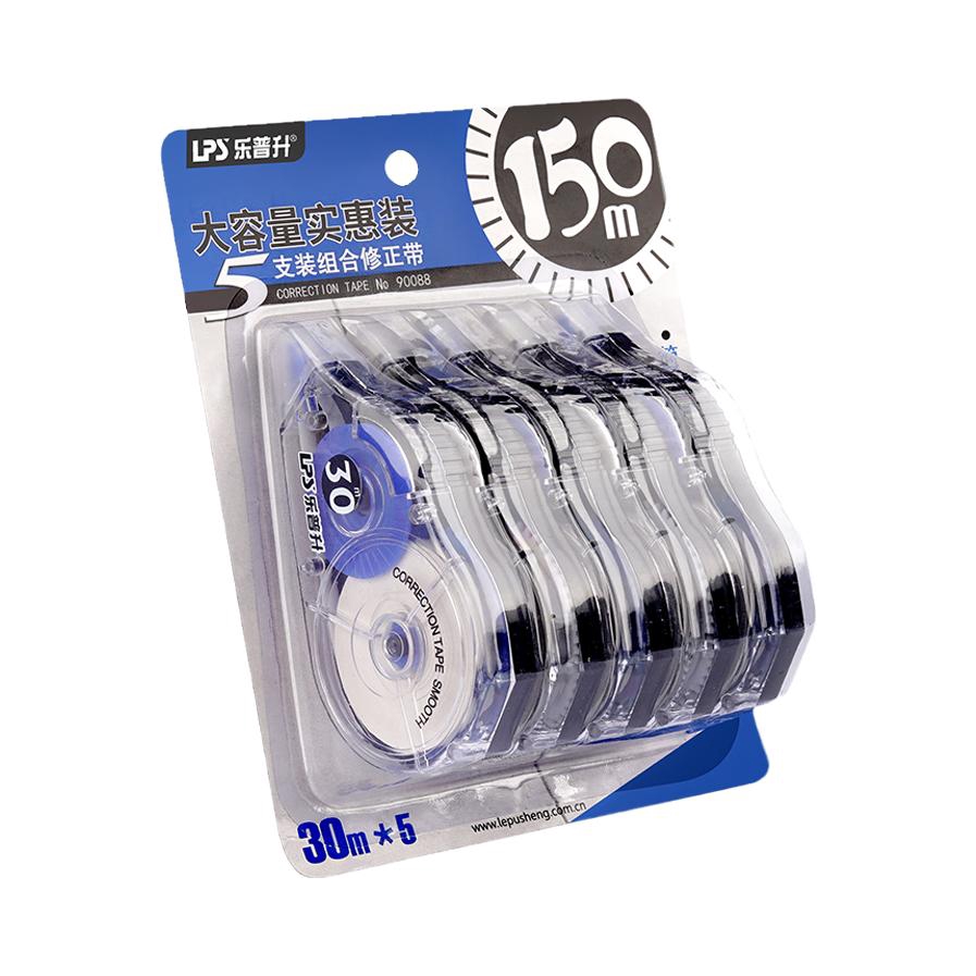 推荐商品：LPS/乐普升 大容量款 30m*5mm/支 修正带 NO.90088