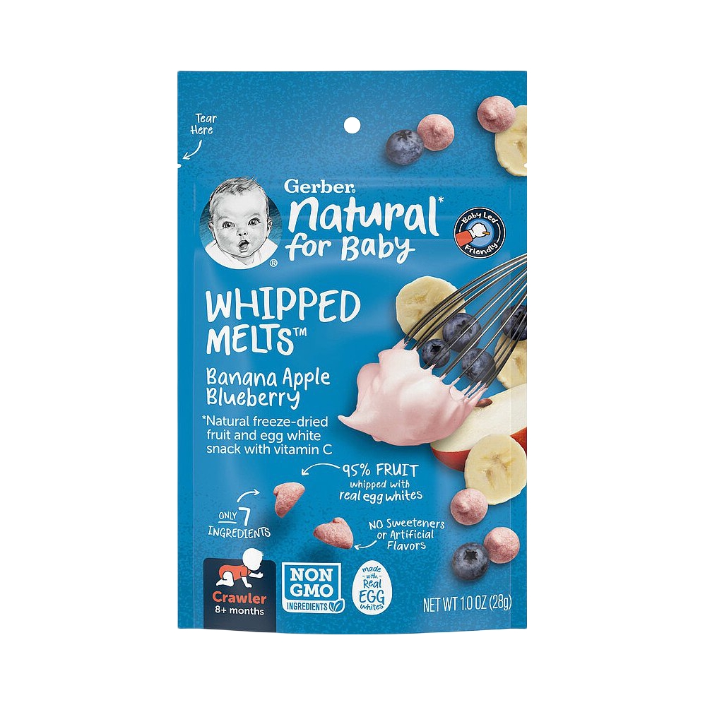 推荐商品：嘉宝/Gerber 混合水果味溶豆