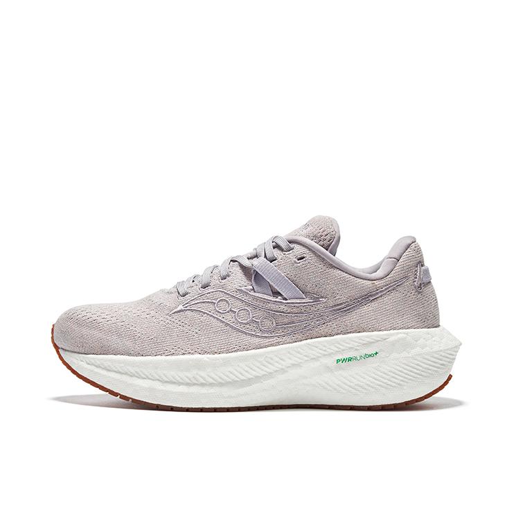 推荐商品：Saucony/索康尼 Triumph RFG 胜利 舒适百搭 缓震耐磨 透气 缓冲 慢跑 跑鞋 女款/紫色