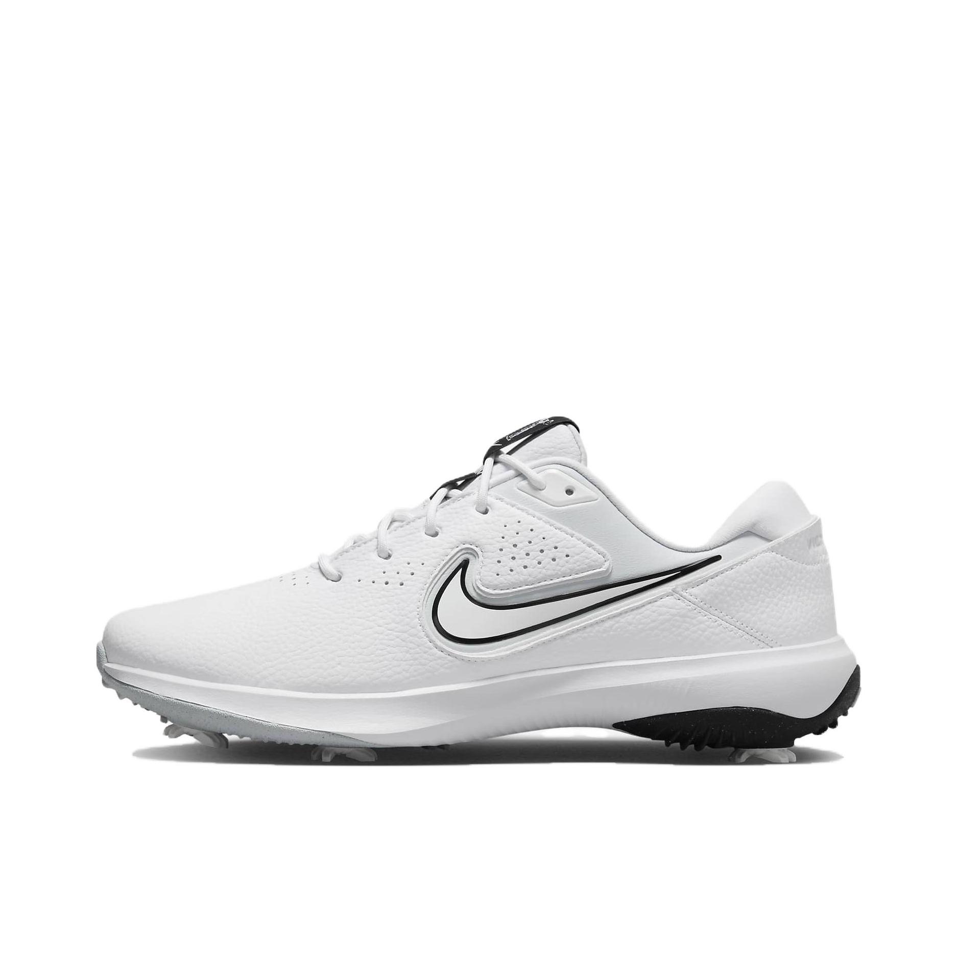 推荐商品：Nike Victory Pro 3 时尚百搭 防滑抓地 轻便舒适 耐磨 高尔夫鞋 纯白色/黑色 