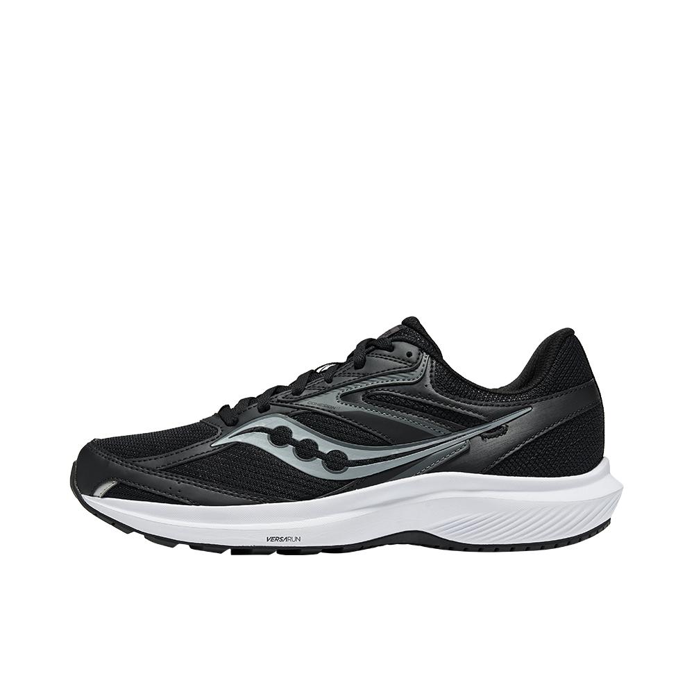 推荐商品：Saucony/索康尼 COHESION凝聚17 缓震 防滑耐磨 网布透气 舒适轻便 马拉松 跑鞋 S20943 黑色/灰色
