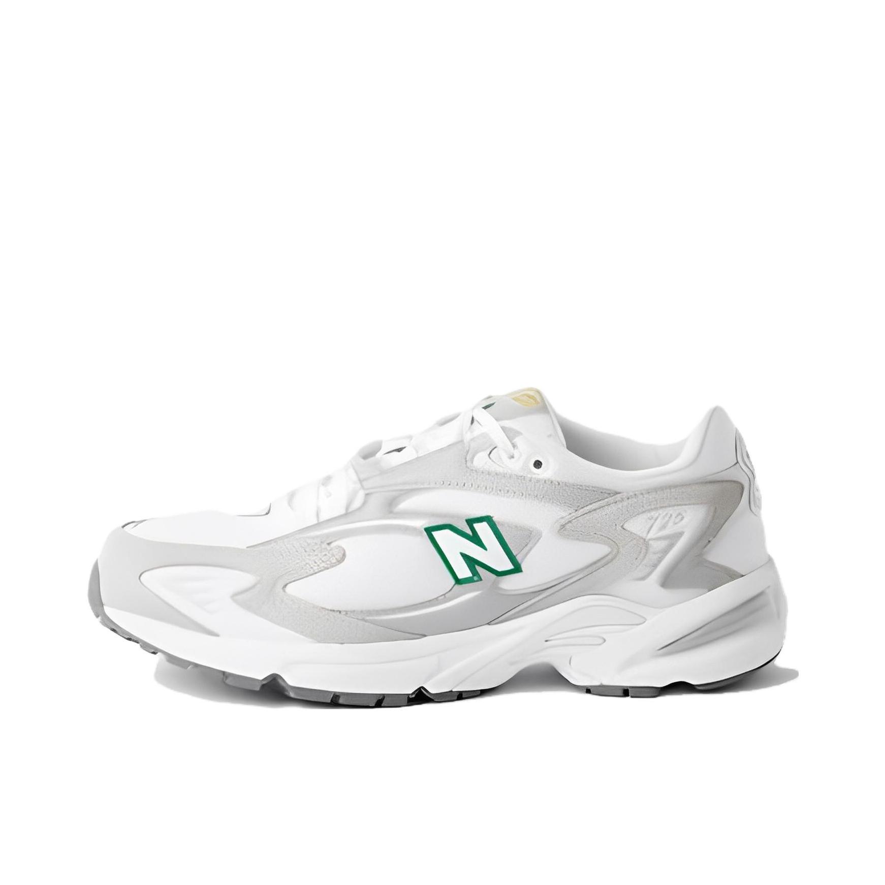推荐商品：New Balance 725 跑鞋 休闲潮流复古减震防滑耐磨舒适透气运动 Beauty&Youth联名/米白色/灰色/绿色