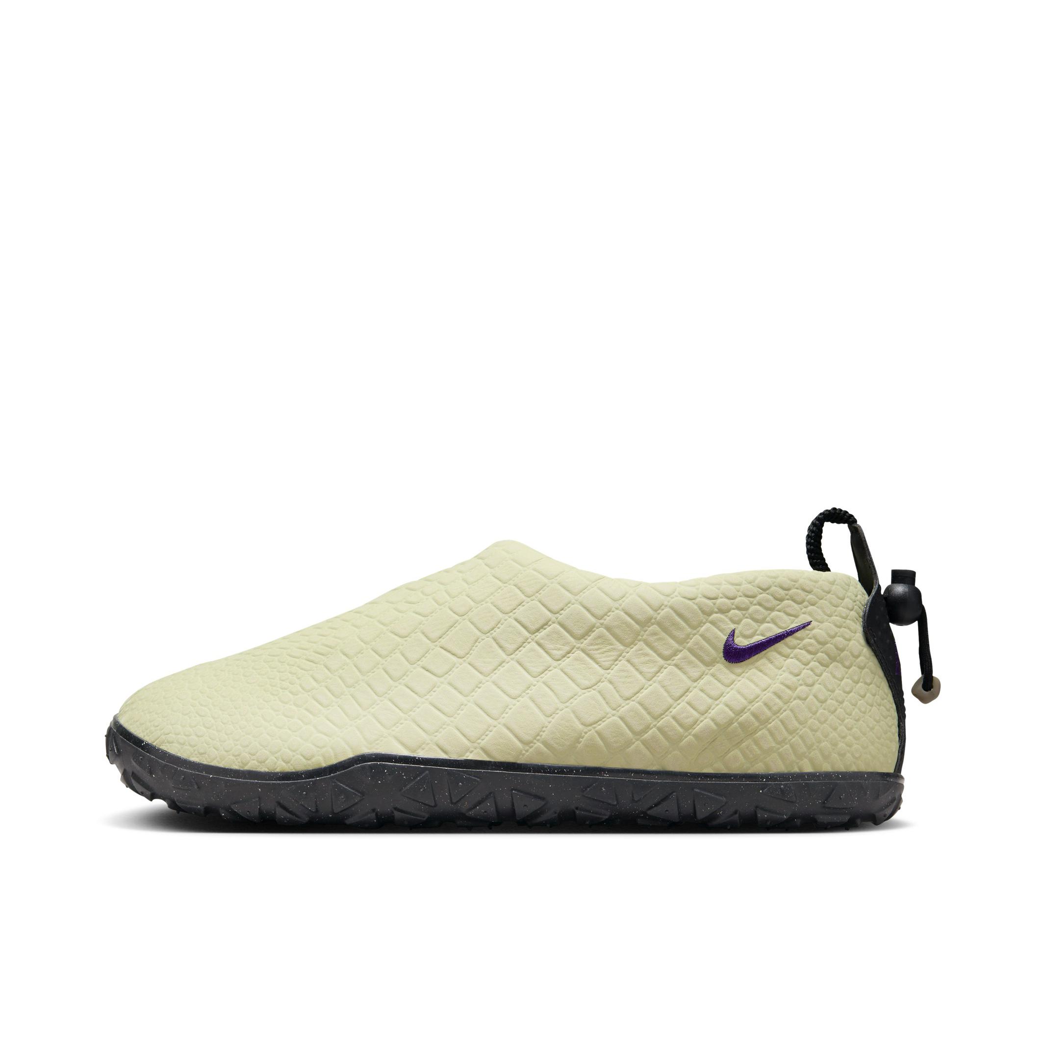 推荐商品：Nike ACG Air Moc 减震透气 防滑耐磨 舒适简约 一脚蹬 抓地 易穿脱 户外鞋 绿色