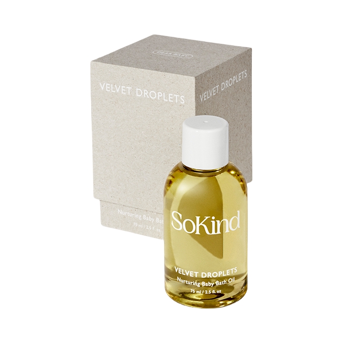 推荐商品：SoKind 婴儿丝绒滋养润肤油天然低敏秋冬保湿抚触按摩油