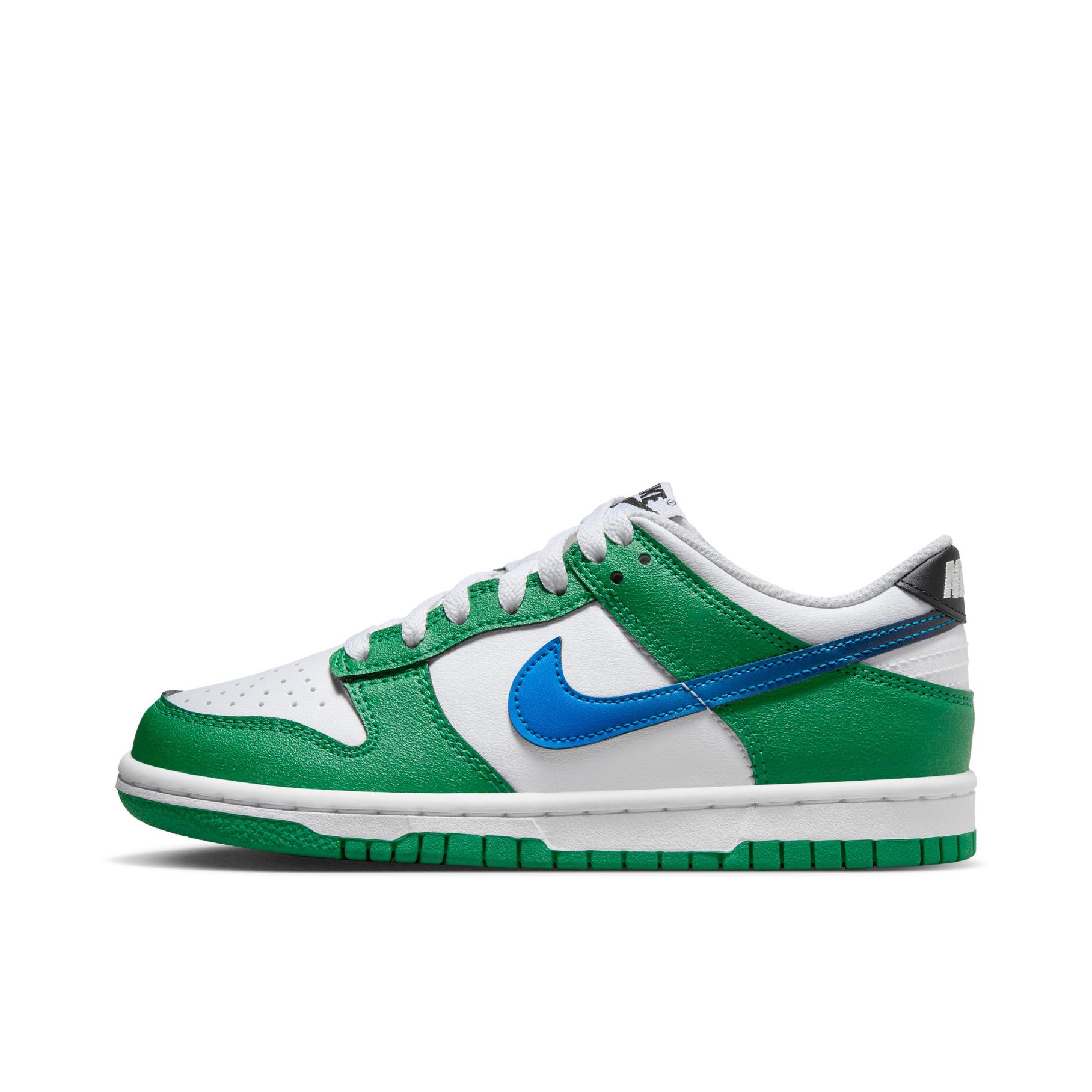 推荐商品：Nike Dunk 板鞋 经典复古百搭 GS/孔雀绿/清透蓝