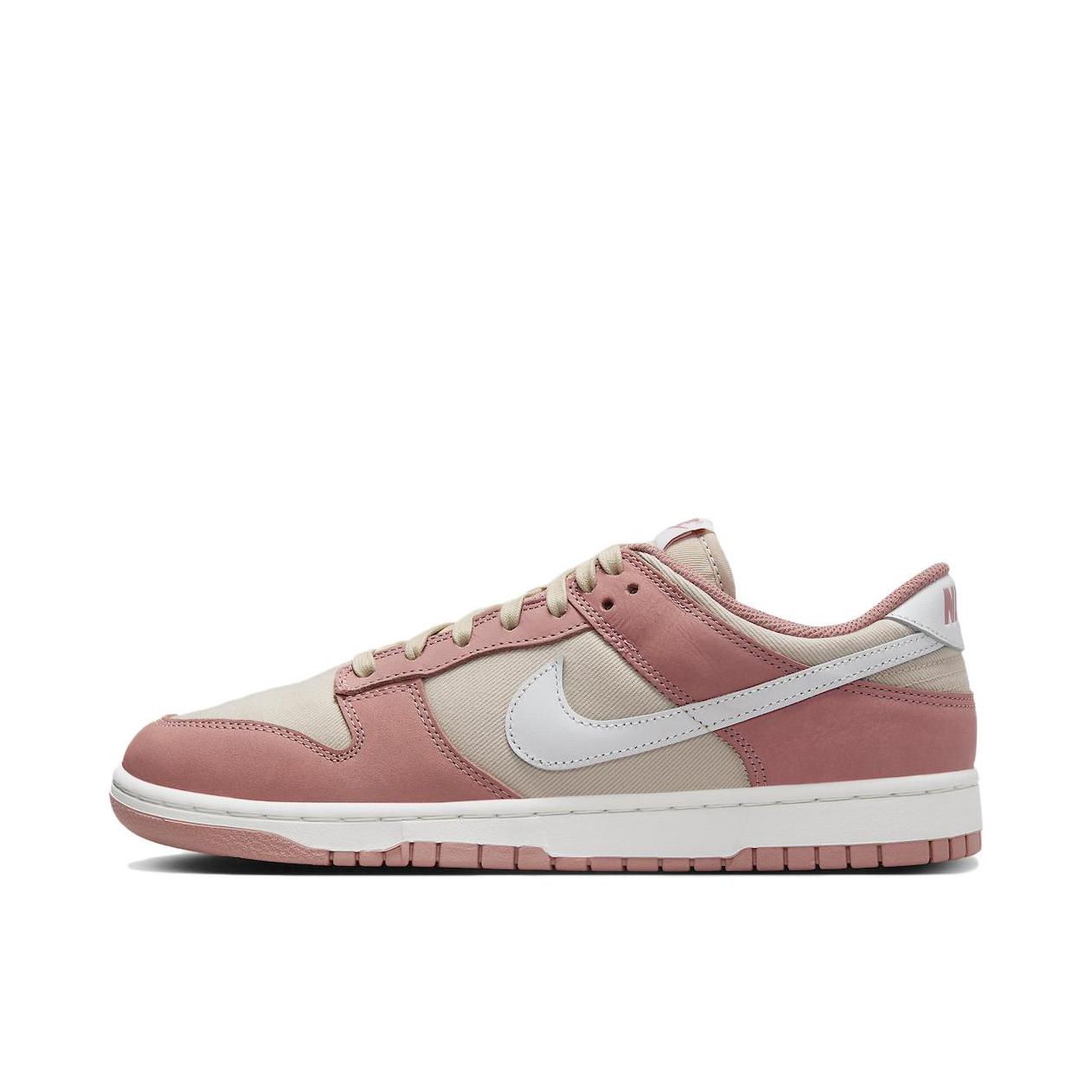 推荐商品：Nike Dunk 板鞋 经典复古百搭 星尘红/沙堆白/山峰白