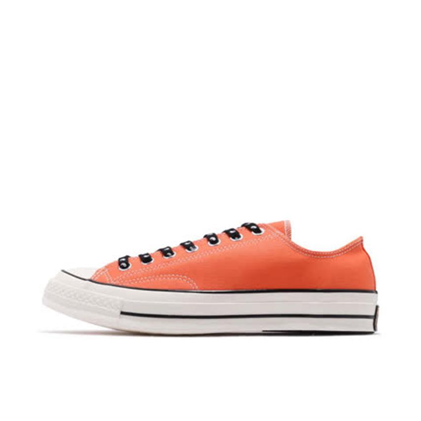 推荐商品：Converse/匡威 1970s 帆布鞋 圆头防滑经典复古轻便时尚拼接百搭 Orange 太极/橙