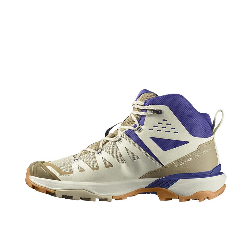 推荐商品：Salomon/萨洛蒙 X Ultra 360 Edge 缓震耐磨 防水 圆头 稳定支撑 登山 户外鞋 徒步鞋 沙色/黄色 
