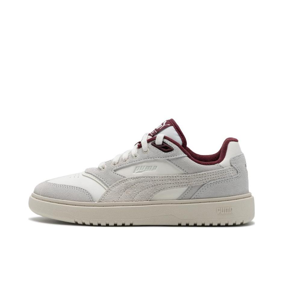 推荐商品：Puma/彪马 Doublecourt Prm 百搭复古 潮流简约 防滑耐磨 舒适轻便 透气 薄底 板鞋 灰色/白色