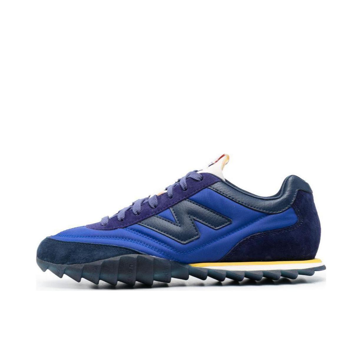 推荐商品：New Balance RC30 复古潮流 防滑耐磨 减震透气 舒适轻便 防水 网布 织物 运动休闲鞋 紫色/蓝色
