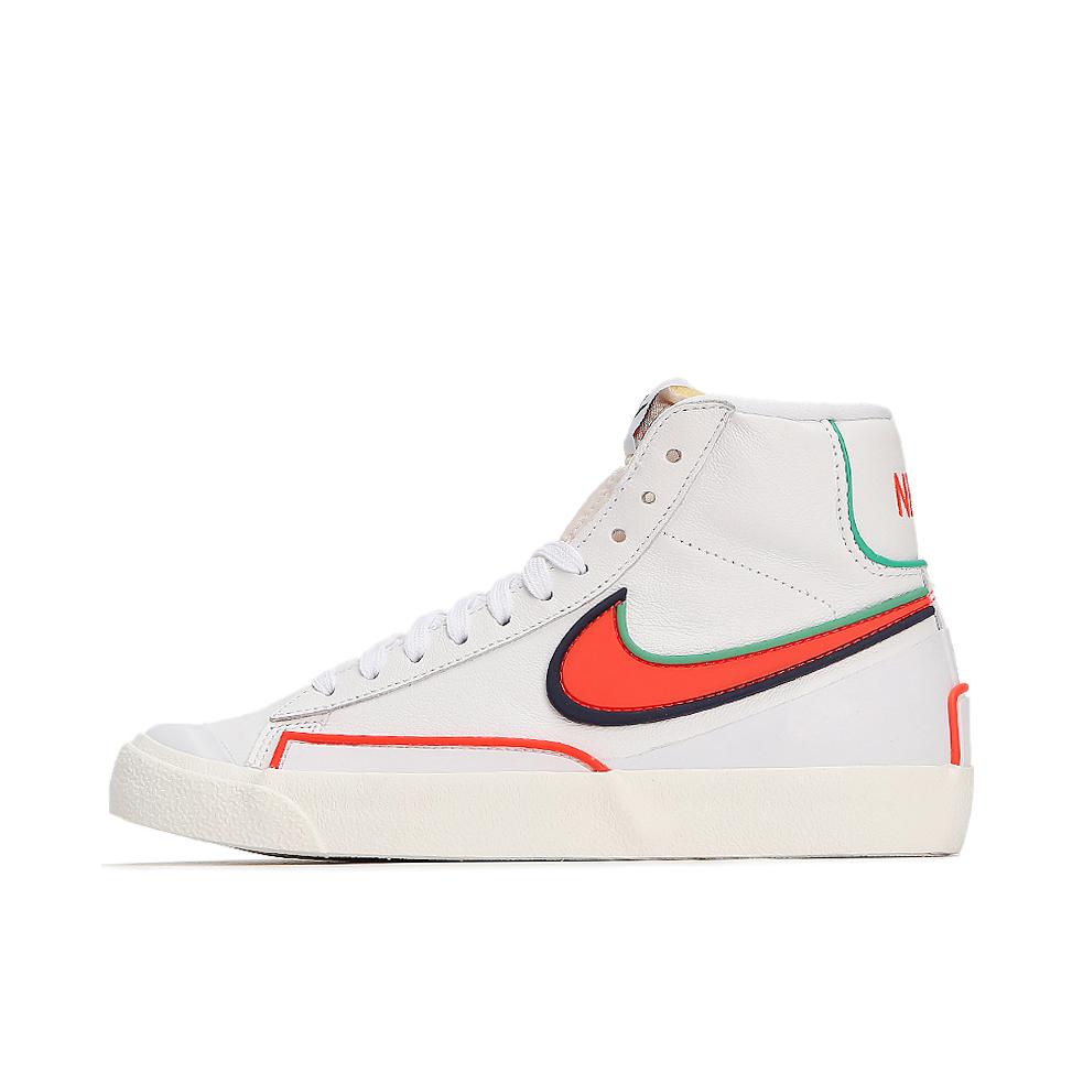 推荐商品：Nike Blazer 板鞋 经典复古防滑舒适百搭 中帮/落日红