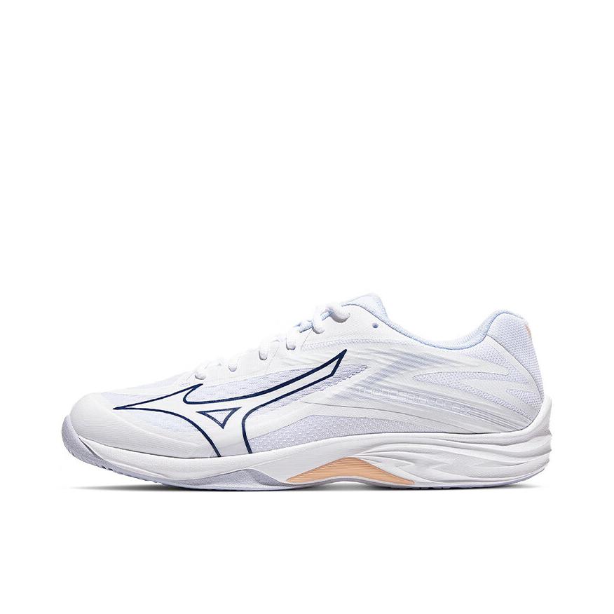 推荐商品：Mizuno/美津浓 Thunder Blade Z 减震 耐磨 百搭 舒适 排球鞋 白色/蓝色/粉色