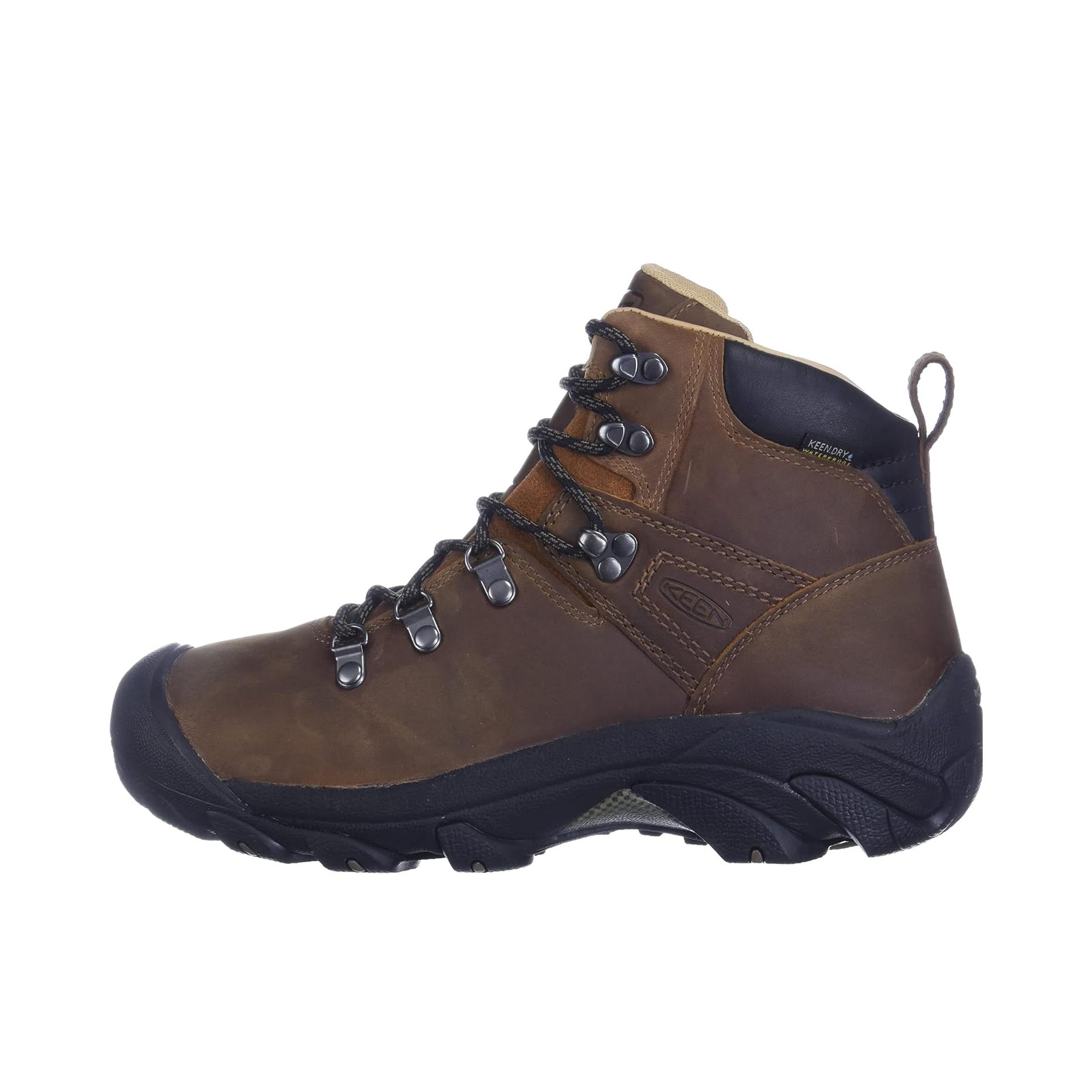 推荐商品：KEEN/科恩 Pyrenees 透气防水 防滑耐磨 徒步 运动 露营 户外鞋 登山鞋 棕色