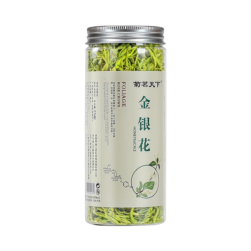 推荐商品：菊茗天下 金银花茶 罐装清热去火