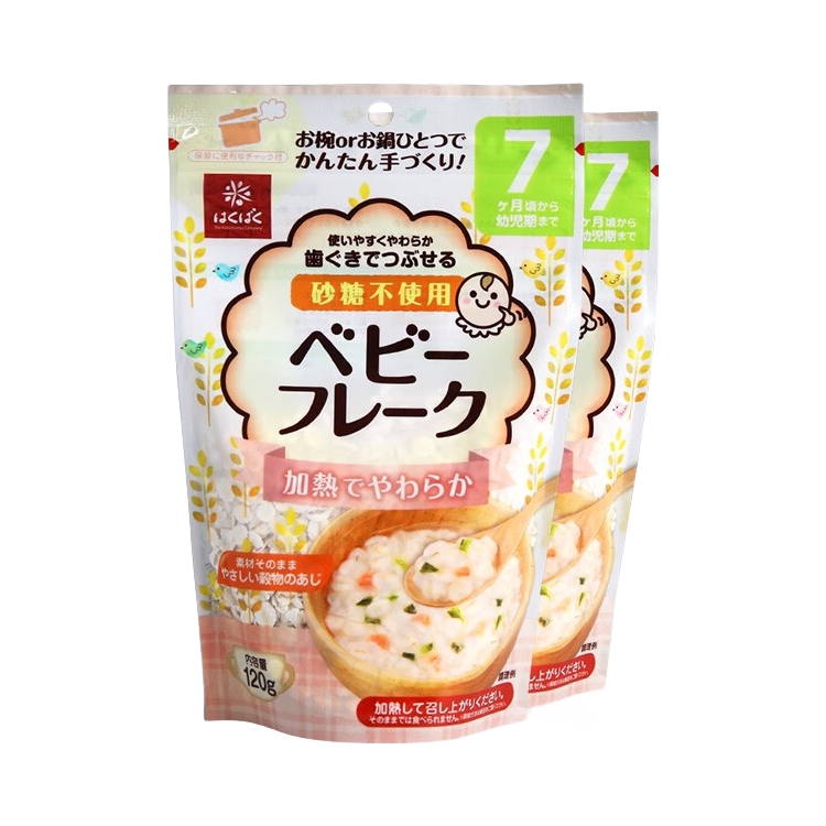推荐商品：hakubaku 儿童麦片宝宝营养无添加糖盐非辅食婴儿麦片