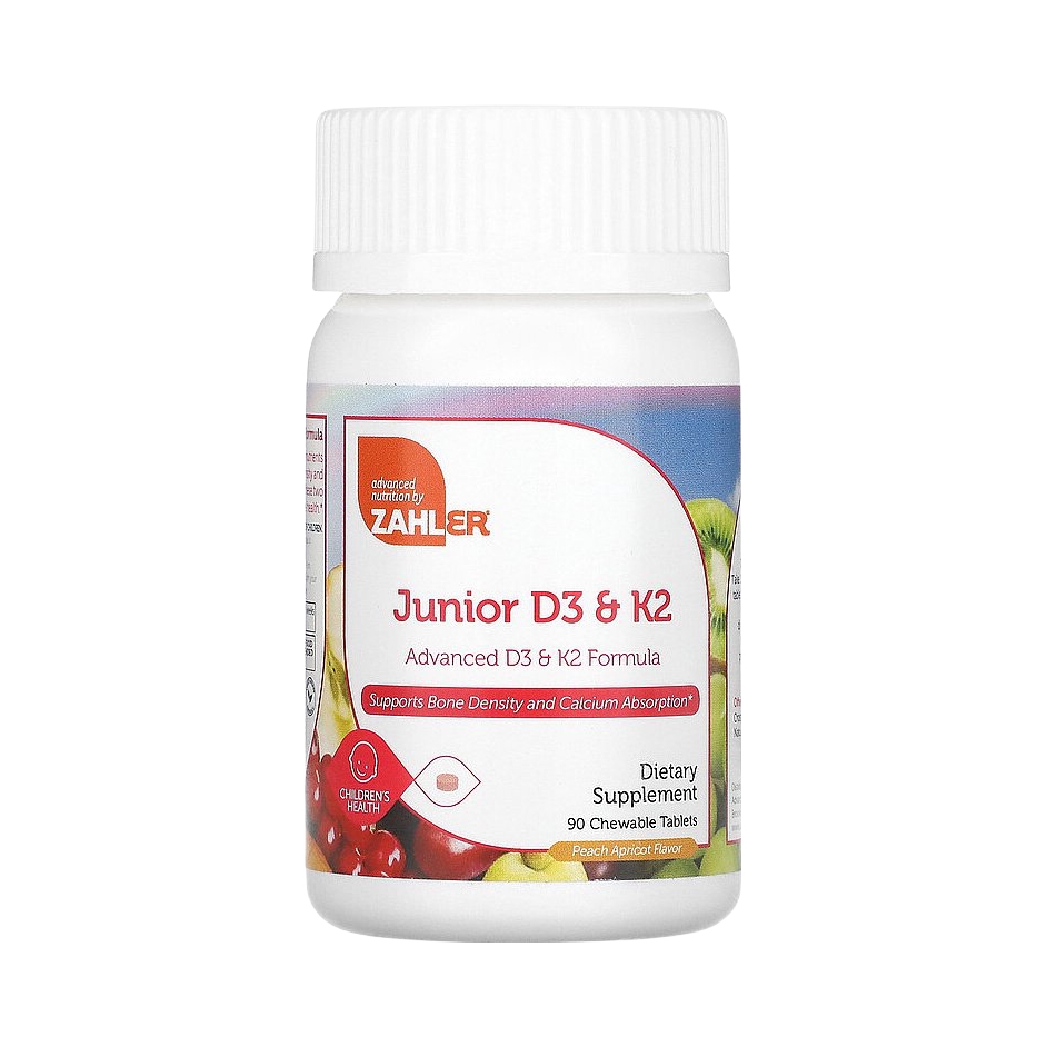 推荐商品：ZAHLER 儿童维生素D3助于补充营养物质维生素D3K2桃杏味