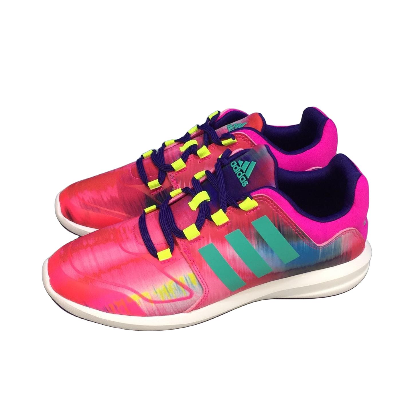推荐商品：adidas/阿迪达斯 休闲 青少年 跑鞋 AQ3841  红色