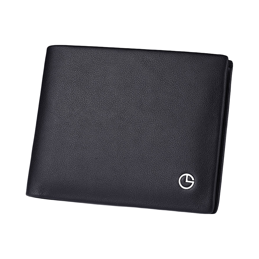 推荐商品：Goldlion/金利来 短款牛皮多功能钱夹皮夹钱包