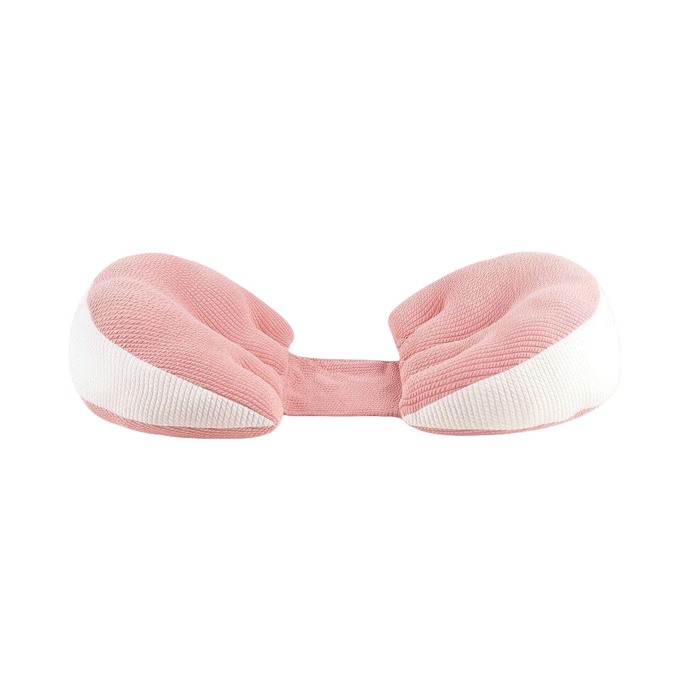 推荐商品：婧麒/JOYNCLEON 孕妇枕头托腹护腰枕可拆洗侧卧睡觉神器侧睡枕头抱枕天丝灯芯绒