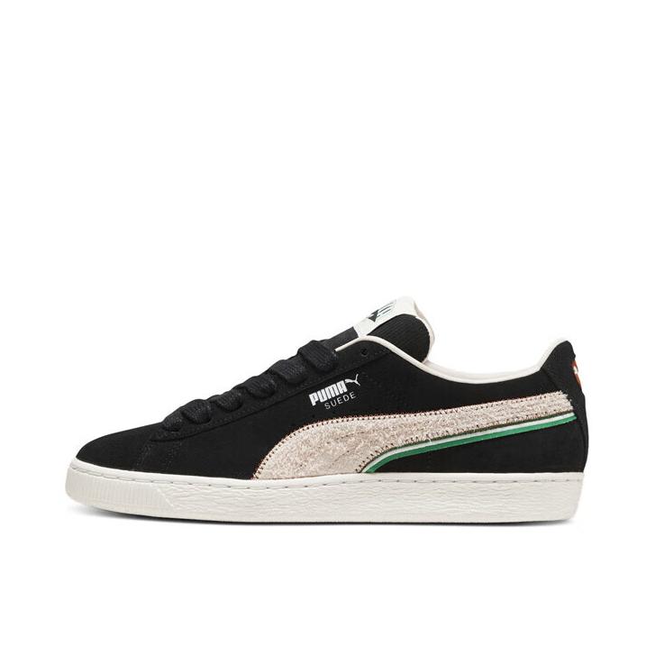 推荐商品：Puma/彪马 Suede Classic 面包鞋 板鞋 舒适百搭防滑耐磨轻便透气复古低帮圆头 黑色/米色/绿色