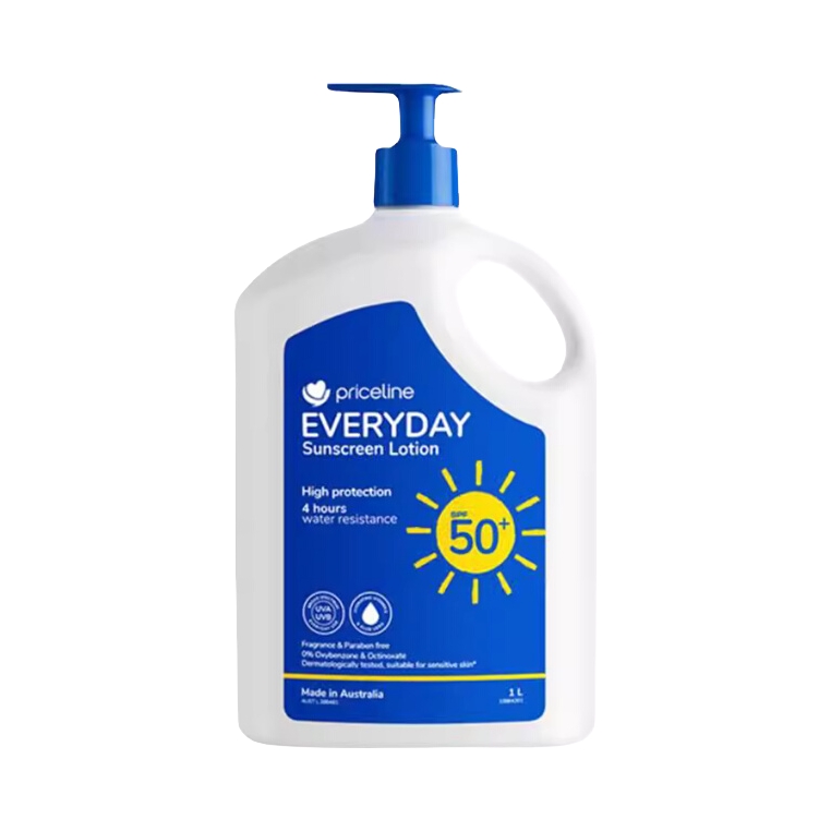 推荐商品：priceline 美白防晒霜 SPF50+/PA++++