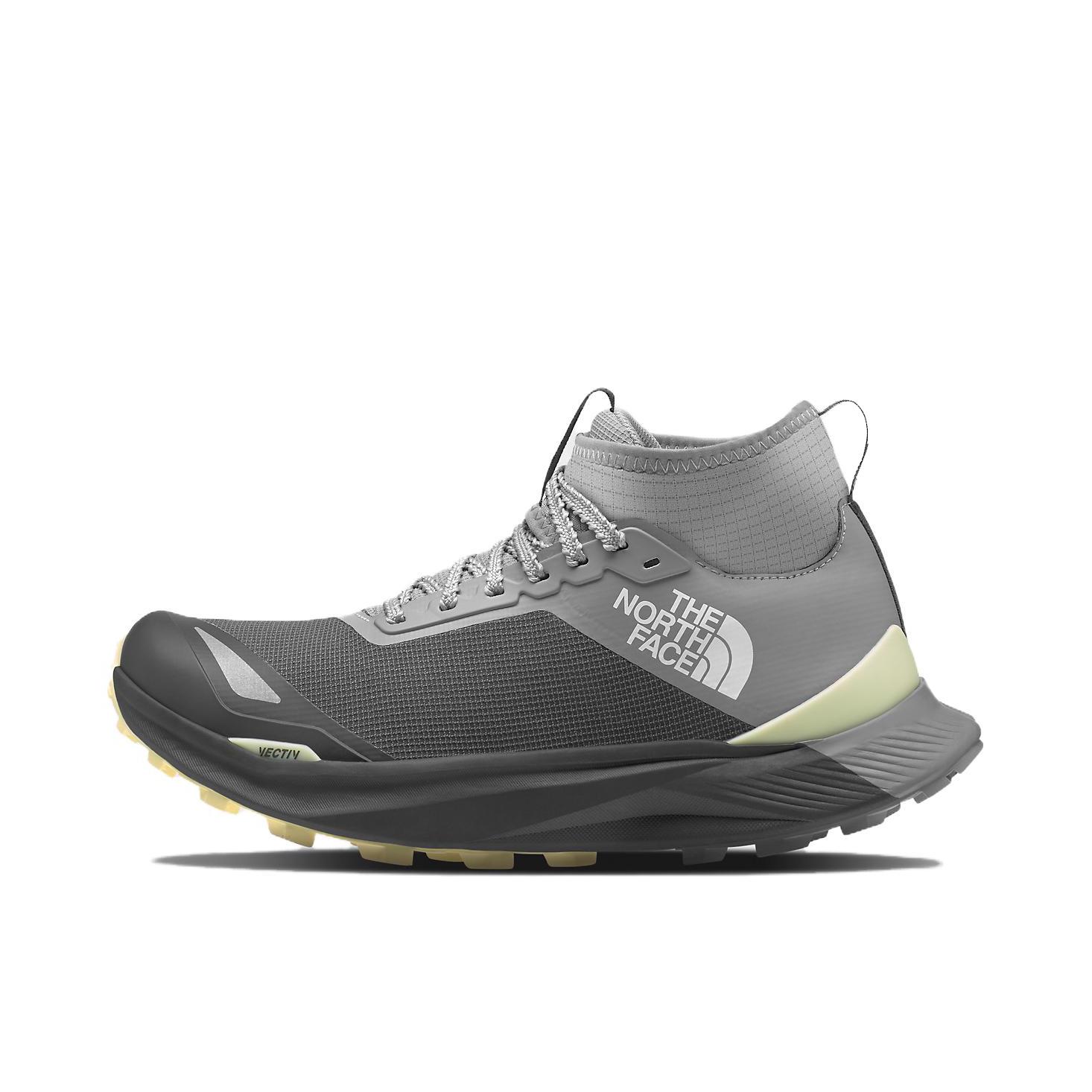 推荐商品：TheNorthFace/北面 Vectiv Infinite 2 防滑 减震 越野 耐磨 平跟 系带 户外鞋 灰色 