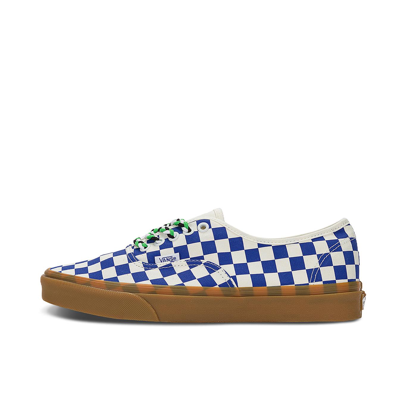 推荐商品：Vans/范斯 Authentic 潮流休闲 轻便舒适 防滑耐磨 百搭运动 复古 板鞋 蓝色/白色/棕色/棋盘格