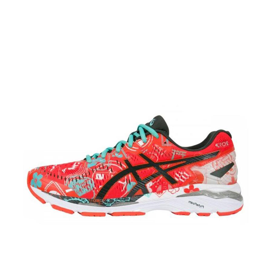 推荐商品：Asics/亚瑟士 Gel-Kayano 23 跑鞋 轻便透气运动舒适防滑耐磨减震稳定支撑马拉松 男款/红色/绿色