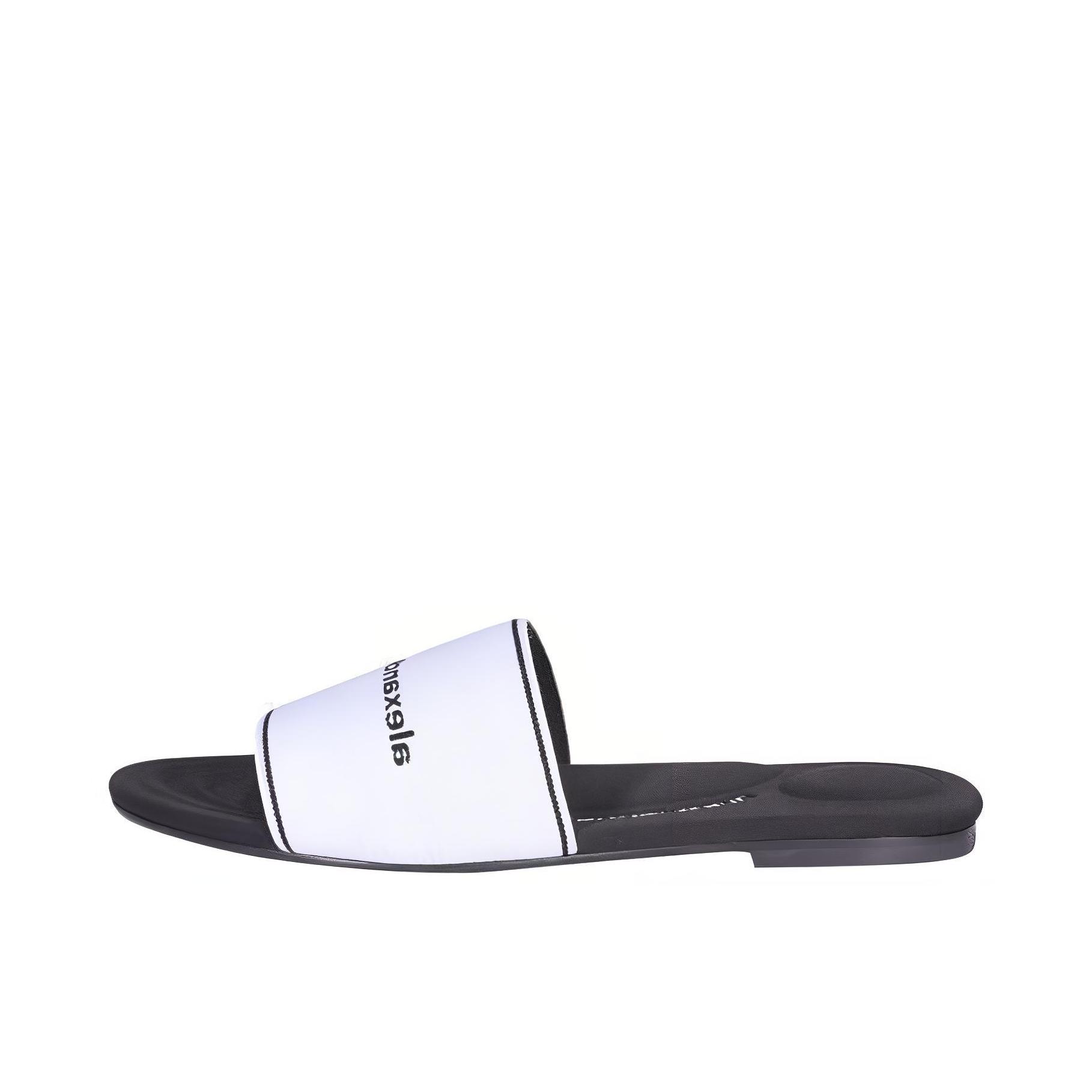 Alexander Wang kyra 松紧平底拖鞋
