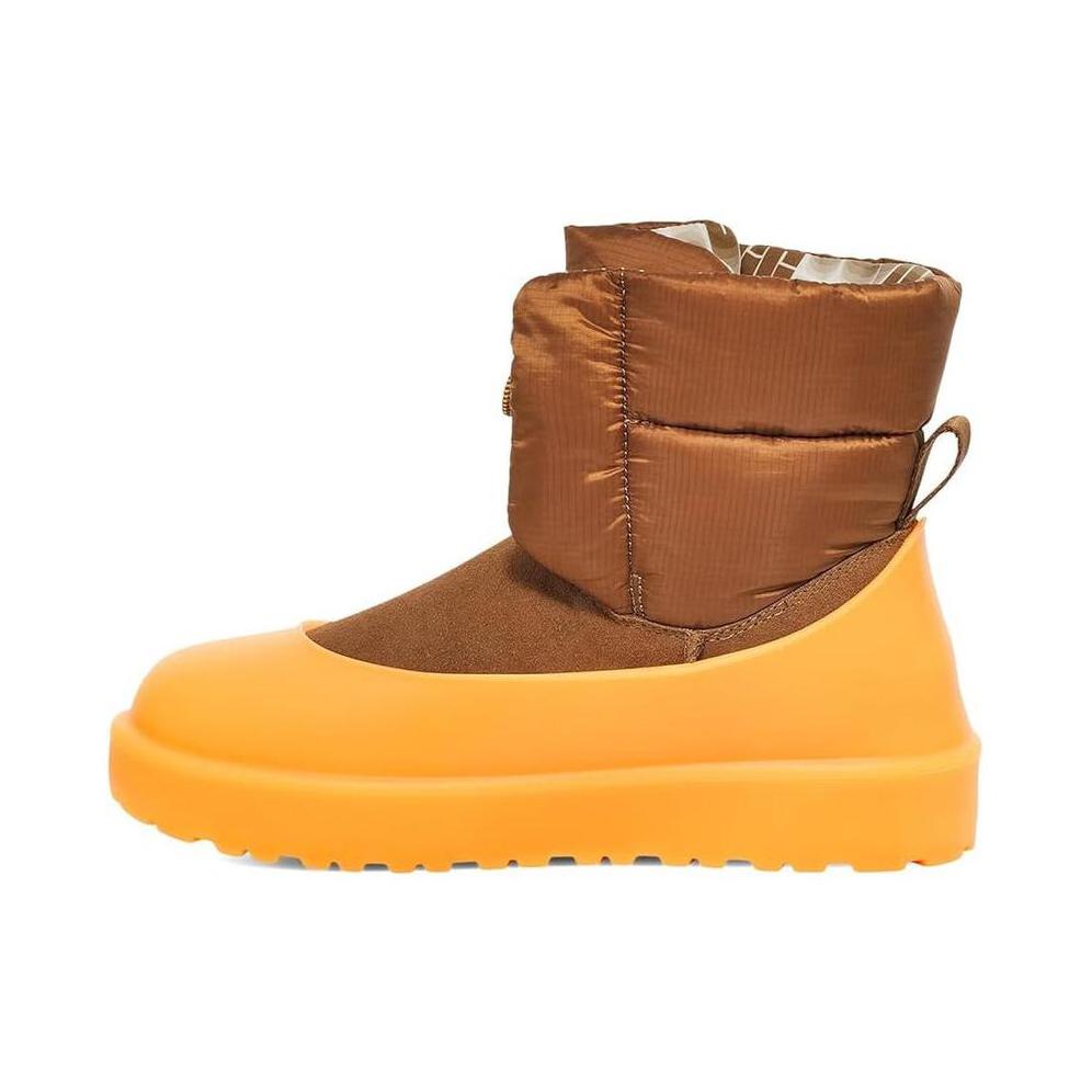 推荐商品：UGG Classic Maxi Toggle Mini Boot 织物 舒适 保暖 防水 时装靴 棕色/橙色