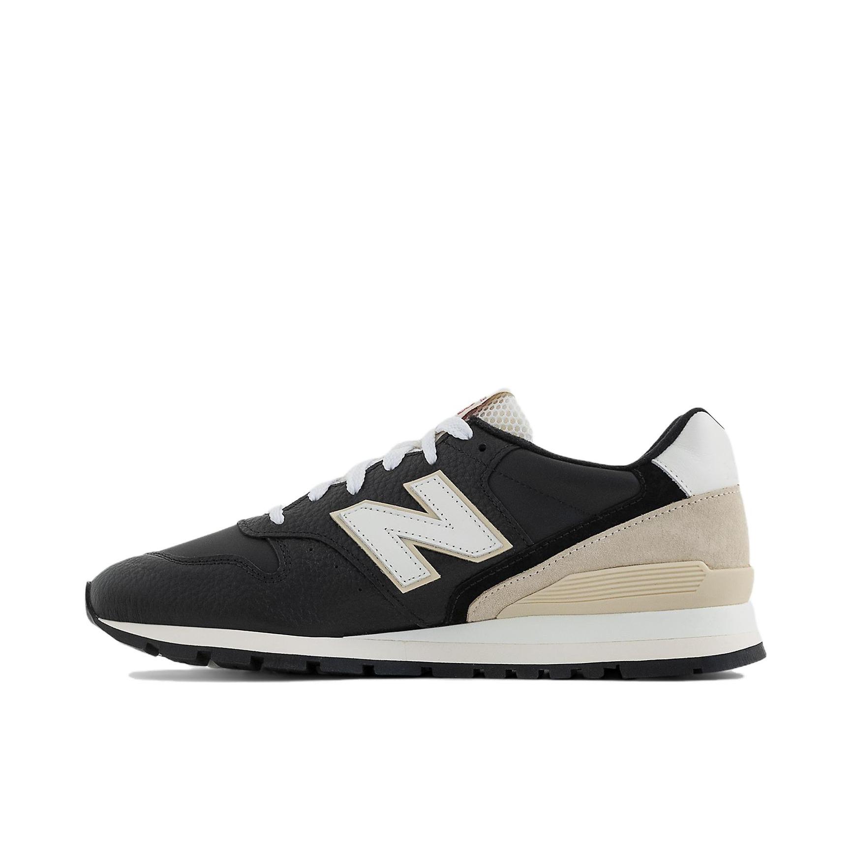 推荐商品：New Balance 996 织物 时尚复古 减震轻便 防滑耐磨 舒适透气 支撑 包裹性 增高 薄底 马拉松 人造革 防水 慢跑 运动休闲鞋 Aimé Leon Dore联名/黑色/卡其