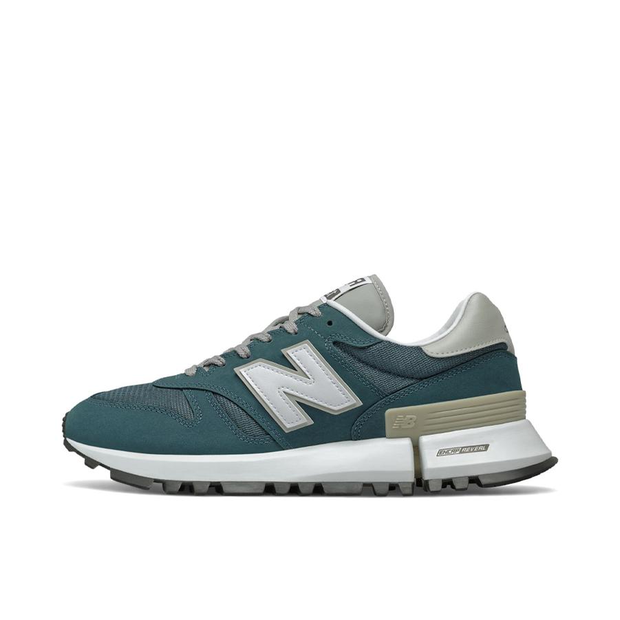 推荐商品：New Balance 1300 JP 跑鞋 合成革减震回弹防滑耐磨舒适百搭低帮 R_C/绿色/灰色