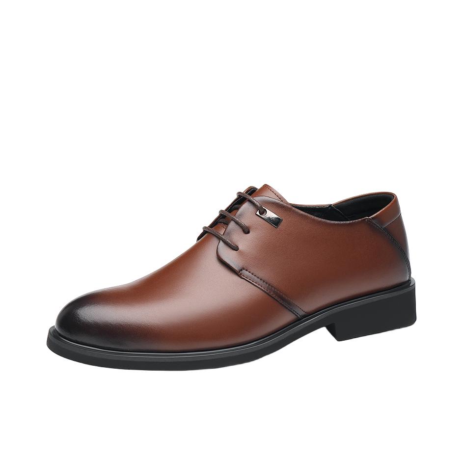 推荐商品：刺桐先生 商务 通勤 正装 皮鞋 LT2280 棕色