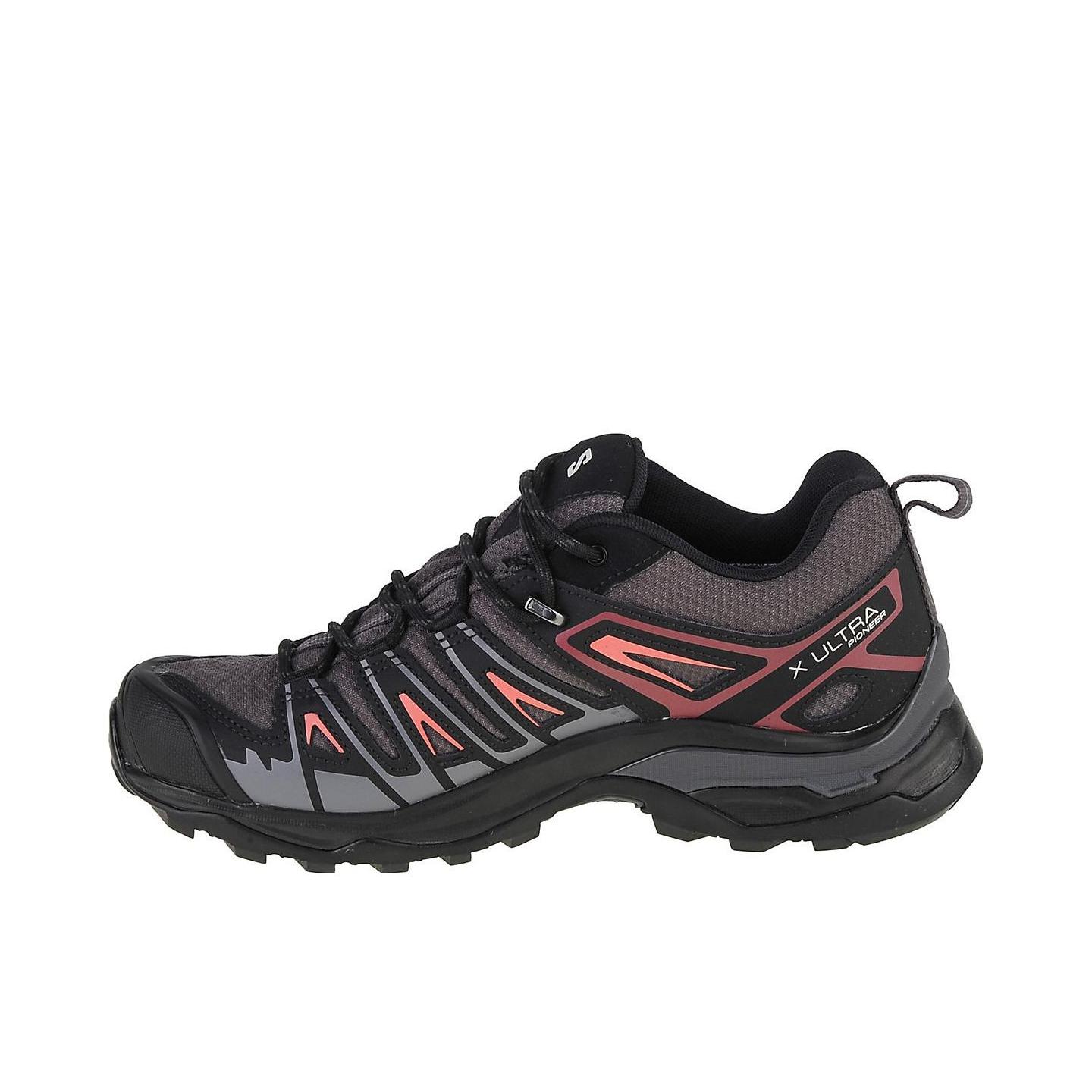 推荐商品：Salomon/萨洛蒙 X Ultra Pioneer GTX 支撑缓震 防滑耐磨 透气防水 包裹性 户外鞋 徒步鞋 磁铁灰
